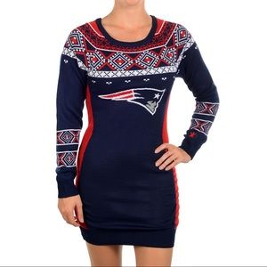 NFL New England Patriots Sweater Dress Size Xlarge